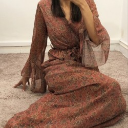 Robe SAHARA rouille