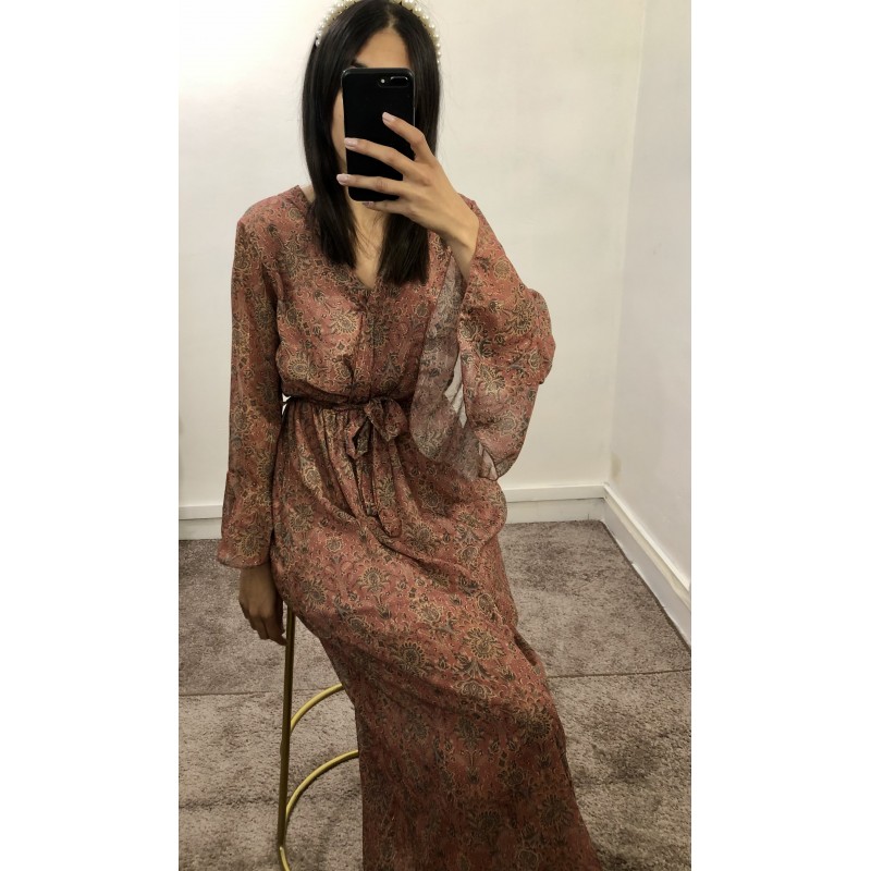 Robe SAHARA rouille