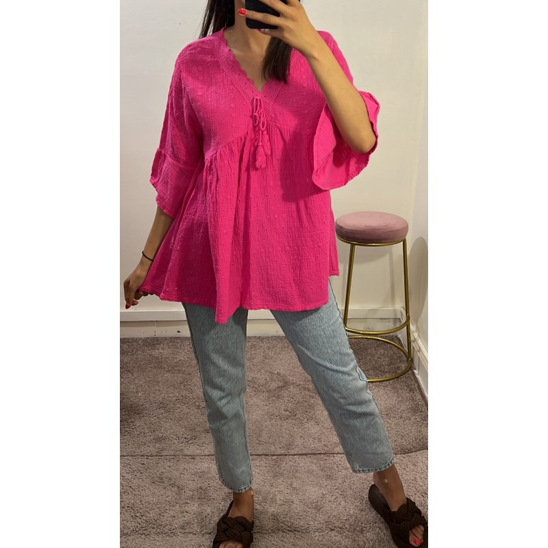 Blouse JAZZ fushia