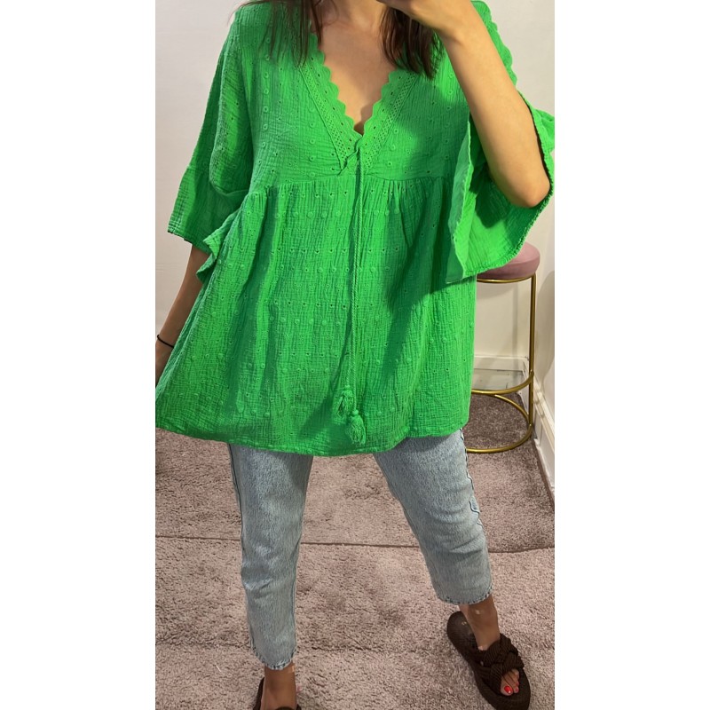 Blouse JAZZ vert